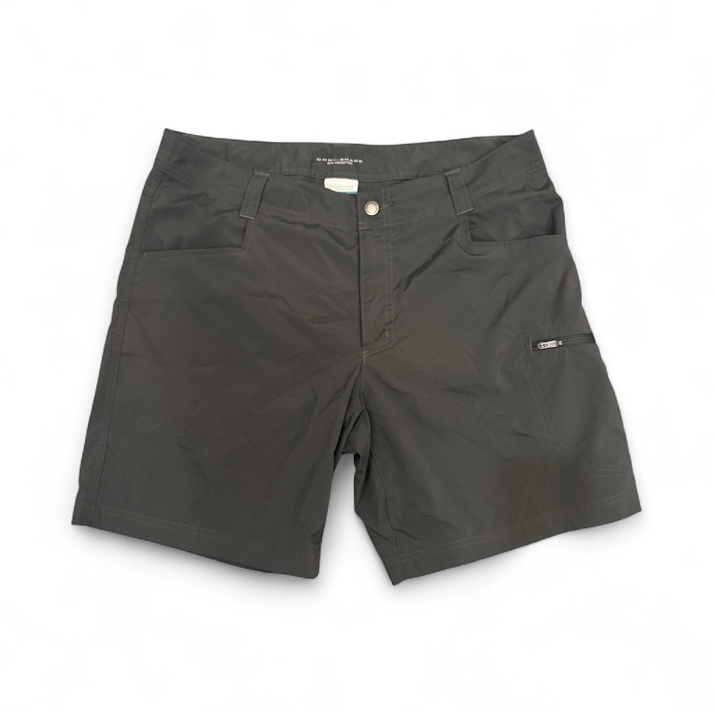 Columbia Men'sOlive Green Omni Shade Shorts